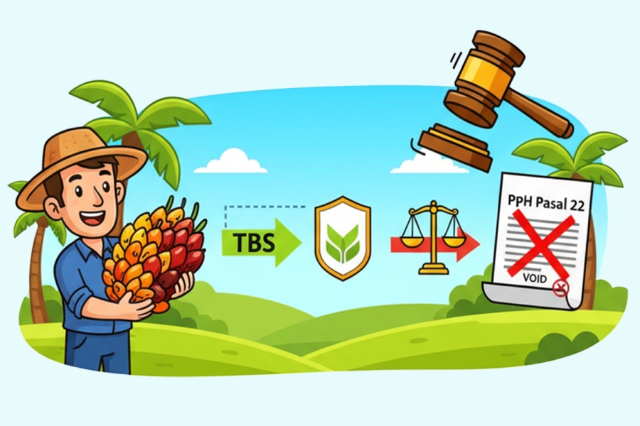 <b>Pembelian TBS Melalui Koperasi Petani Koordinator Administratif Transaksi Bukan Objek PPh 22</b>